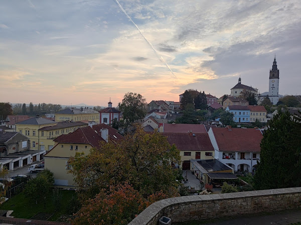 nice view of a European city