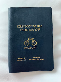 Outside cover of bike passport